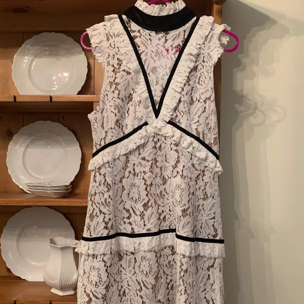 Re:named NWT white lace dress